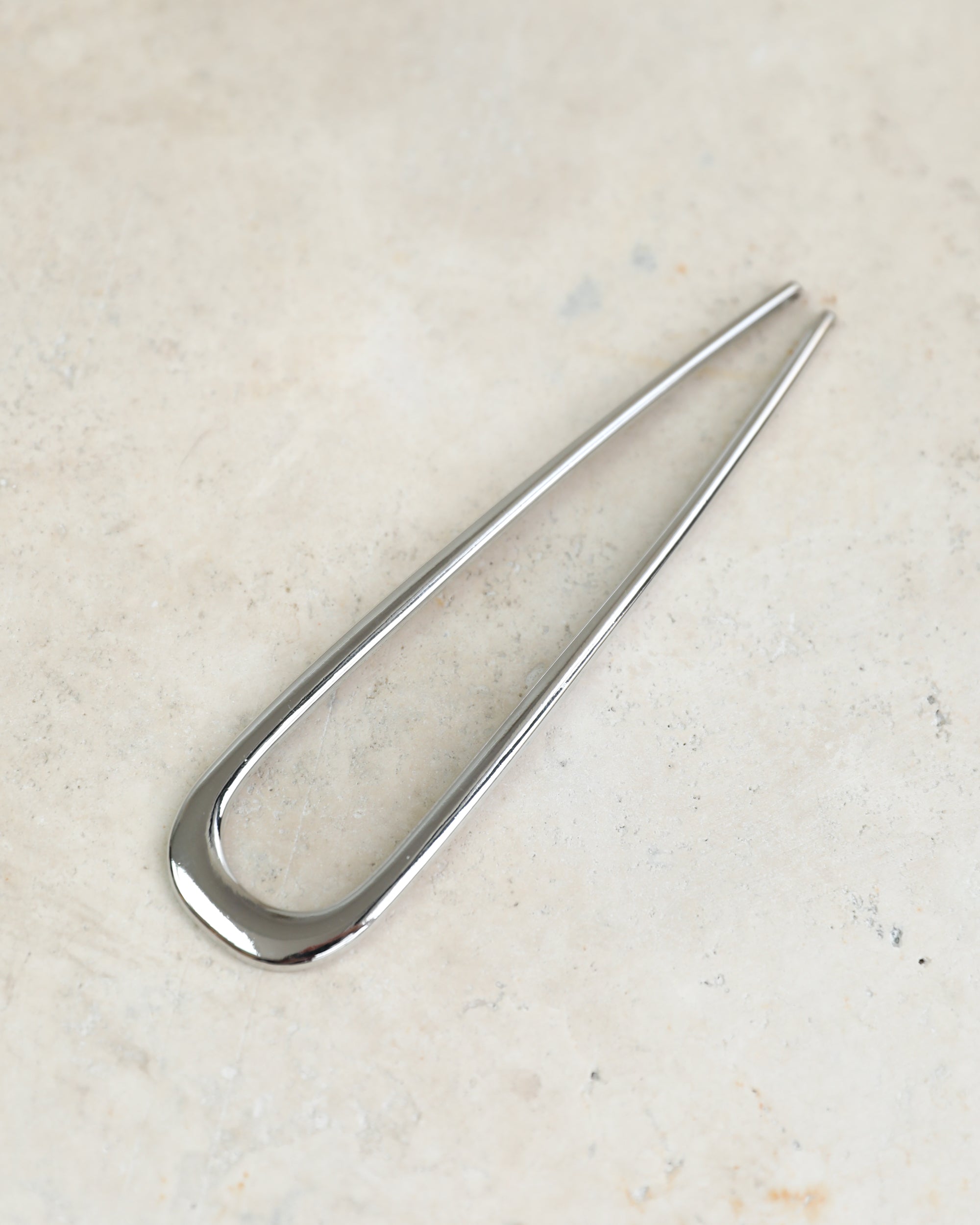 Hashi Hair Pin - Silver