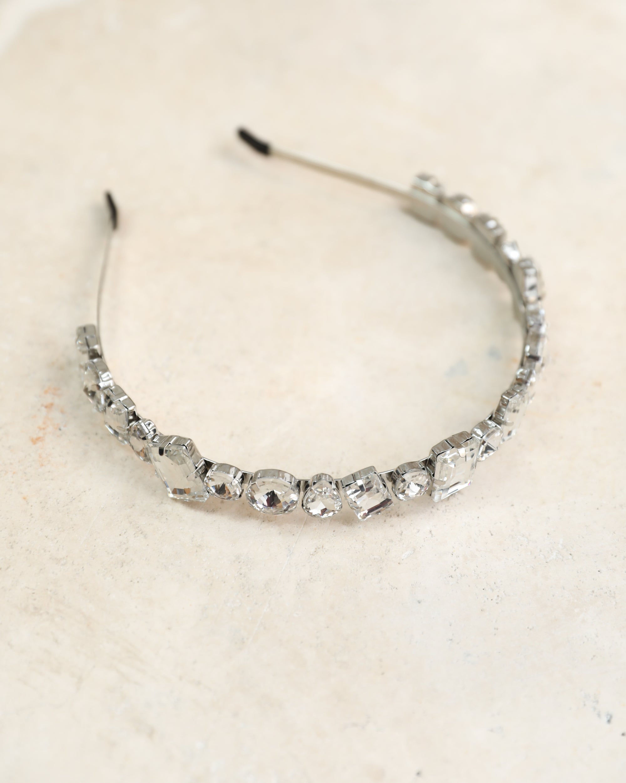 Zana Headband - Silver